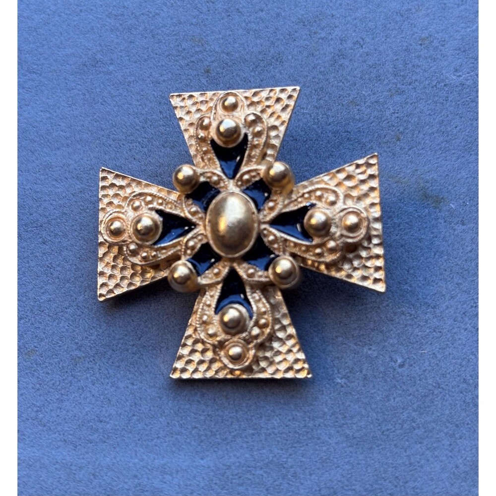St. John Maltese Cross Brooch